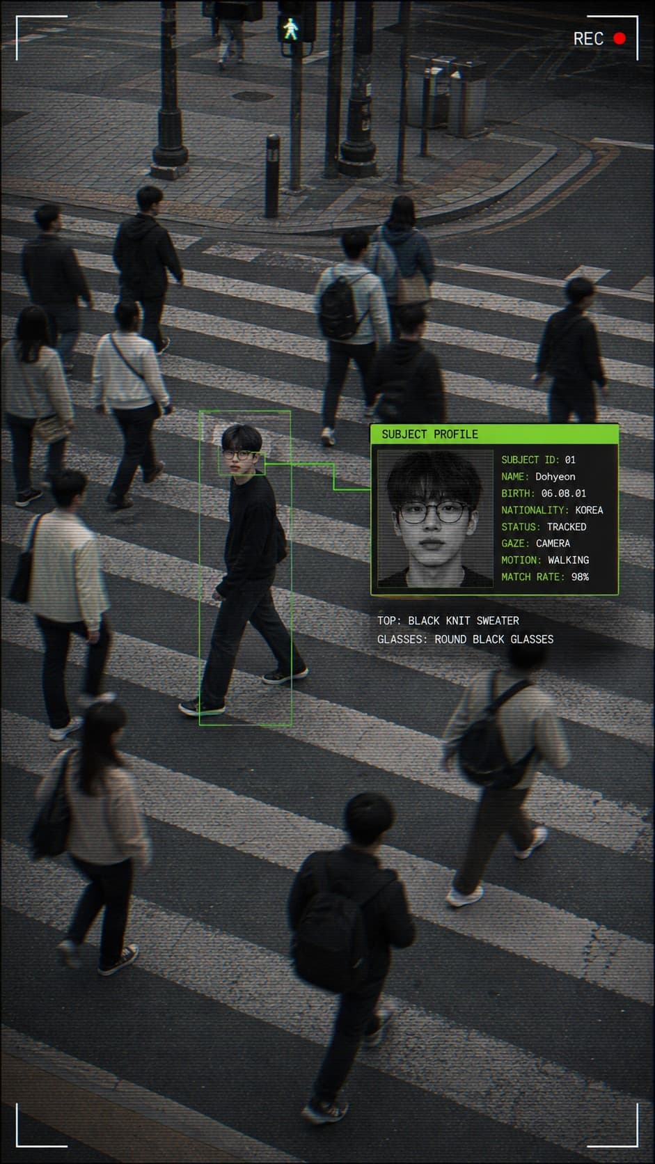 CCTV PROFILE: THE ONLY STILL 예시 이미지 - 남성