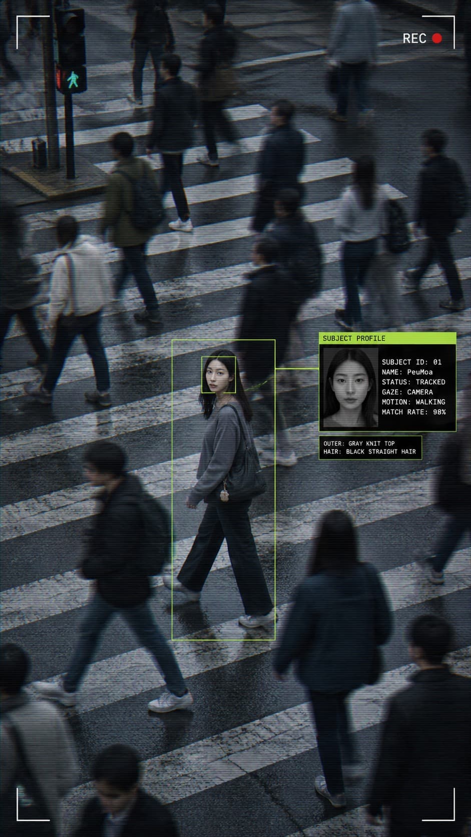 CCTV PROFILE: THE ONLY STILL 예시 이미지 - 여성
